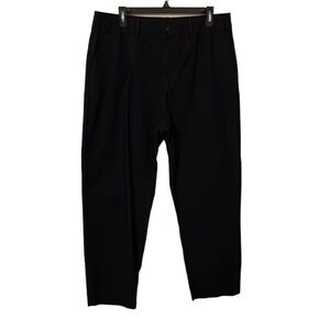 GAP | Men’s Black Straight Leg Buttoned Drawstring Cargo Pants Size L